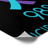 Suicide Prevention 988 Hotline  Poster (Ecke)