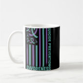 Suicide Prevention 988 Suicide Prevention Awarenes Kaffeetasse (Links)