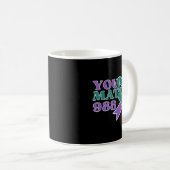 Suicide Prevention 988 You Problem Awareness Ribbo Kaffeetasse (VorderseiteRechts)