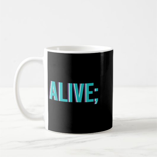 Suicide Prevention Alive _ I For Suprters  Kaffeetasse (Links)