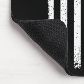 Suicide Prevention Awareness American Flag Ribbon Mousepad (Ecke)