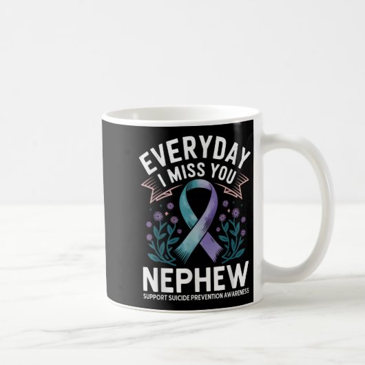 Suicide Prevention Awareness Aunts Kaffeetasse (Rechts)
