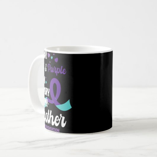 Suicide Prevention Awareness In Memory Of Brother Kaffeetasse (Vorderseite Links)