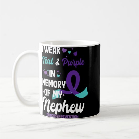 Suicide Prevention Awareness In Memory Of Nephew Kaffeetasse (Links)