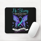 Suicide Prevention Awareness - No Story Should End Mousepad (Mit Mouse)