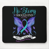 Suicide Prevention Awareness - No Story Should End Mousepad (Vorne)