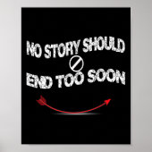 Suicide Prevention Awareness ,no Story Should End  Poster (Vorne)