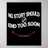 Suicide Prevention Awareness ,no Story Should End  Poster (Vorne)
