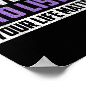 Suicide Prevention Awareness  Poster (Ecke)