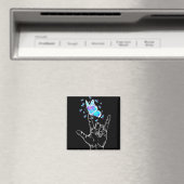 Suicide Prevention Awareness Week Butterfly Love H Magnet (In Situ (Geschirrspüler))