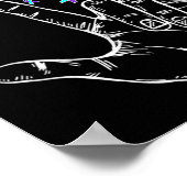 Suicide Prevention Awareness Week Butterfly Love H Poster (Ecke)