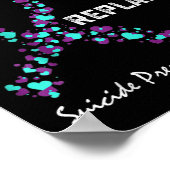 Suicide Prevention Awareness You Can Never Be Repl Poster (Ecke)