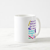 Suicide Prevention Broken Still Color Kaffeetasse (VorderseiteRechts)