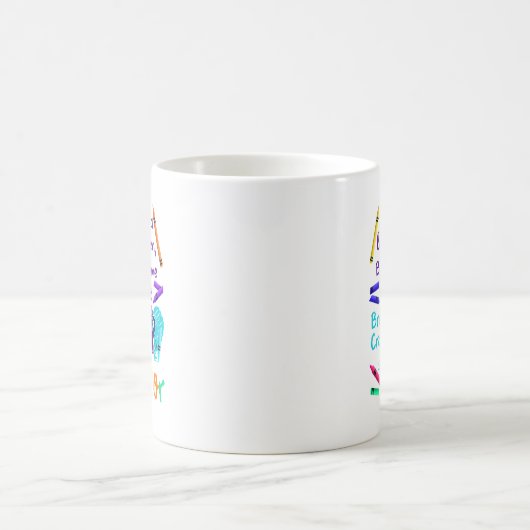 Suicide Prevention Broken Still Color Kaffeetasse (Mittel)