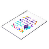 Suicide Prevention Broken Still Color Notizblock (Linke Seite)