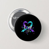 Suicide Prevention - Semicolon Suicide Awareness R Button (Vorne & Hinten)