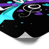 Suicide Prevention - Semicolon Suicide Awareness R Poster (Ecke)