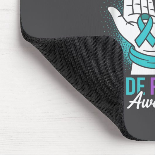 Suicide Prevention Suprt Break Stigma Suicide Awar Mousepad (Ecke)