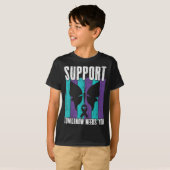 Suicide Prevention Suprt Tomorrow _ I For Suprters T-Shirt (Vorne ganz)