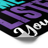 Suicide Prevention You _ I For Suprters  Poster (Ecke)