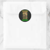 SUICIDE SATIVA RUNDER AUFKLEBER (Tasche)