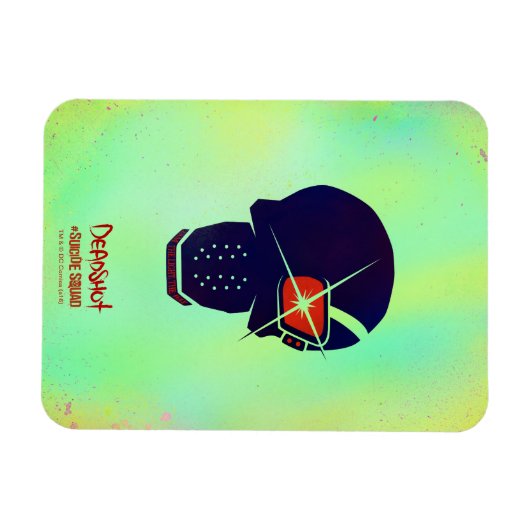 Suicide Squad | Abschaltkopfsymbol Magnet (Horizontal)