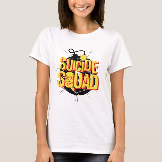 Suicide Squad | Bombenlogo 3 T-Shirt (Vorderseite)