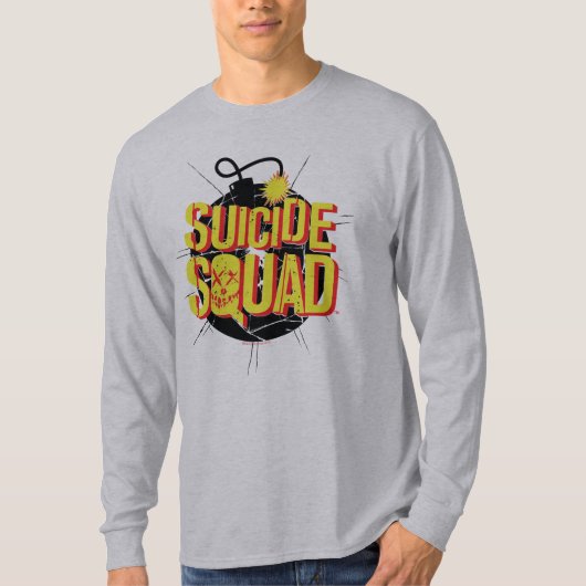 Suicide Squad | Bombenlogo 3 T-Shirt (Vorderseite)
