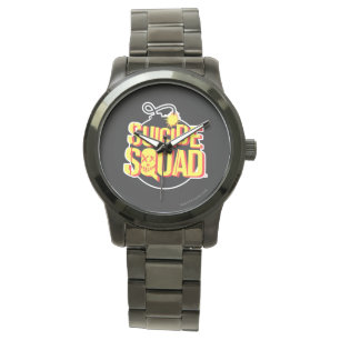 Suicide Squad   Bombenlogo Armbanduhr