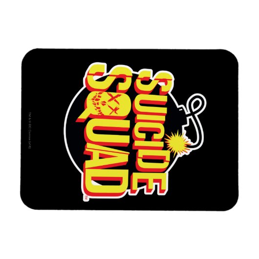 Suicide Squad | Bombenlogo Magnet (Horizontal)