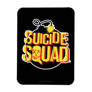 Suicide Squad Bombenlogo Magnet