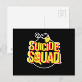 Suicide Squad | Bombenlogo Postkarte (Vorne/Hinten)