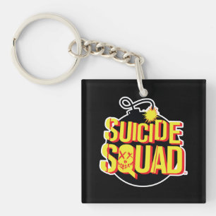 Suicide Squad   Bombenlogo Schlüsselanhänger