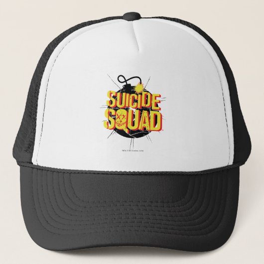 Suicide Squad | Bombenlogo Truckerkappe (Vorderseite)