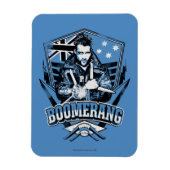 Suicide Squad Boomerang Badge Magnet (Vertikal)