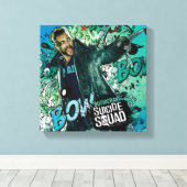 Suicide Squad | Boomerang Character Graffiti Leinwanddruck (Insitu (Holzboden))
