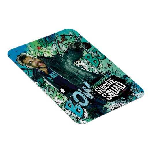 Suicide Squad | Boomerang Character Graffiti Magnet (Rechte Seite)