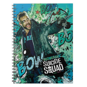 Suicide Squad   Boomerang Character Graffiti Notizblock