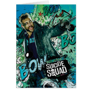 Suicide Squad Boomerang Charakter Graffiti