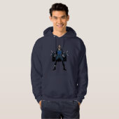 Suicide Squad | Boomerang Comic Buchkunst Hoodie (Vorne ganz)