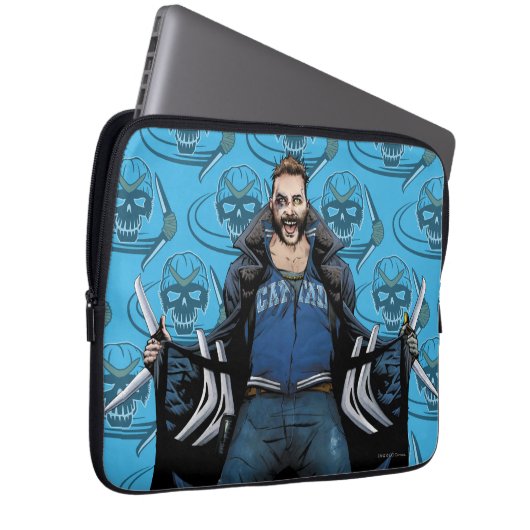 Suicide Squad | Boomerang Comic Buchkunst Laptopschutzhülle (Vorne Rechts)