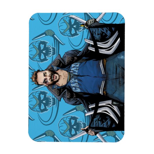 Suicide Squad | Boomerang Comic Buchkunst Magnet (Vertikal)