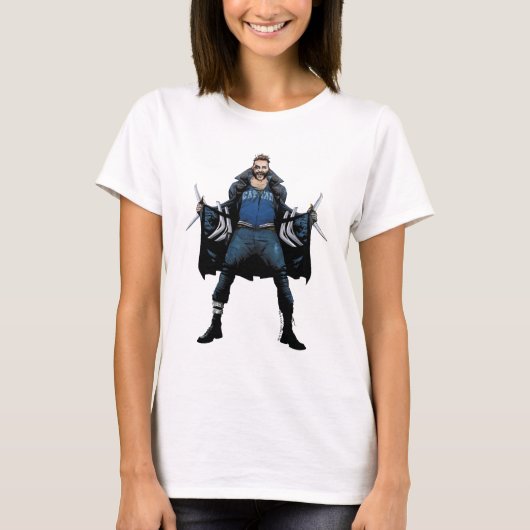 Suicide Squad | Boomerang Comic Buchkunst T-Shirt (Vorderseite)