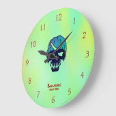 Suicide Squad | Boomerang Head Icon Große Wanduhr (Winkel)