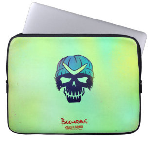 Suicide Squad   Boomerang Head Icon Laptopschutzhülle