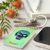 Suicide Squad | Boomerang Head Icon Schlüsselanhänger (Vorderseite rechts)