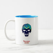 Suicide Squad | Boomerang Head Icon Zweifarbige Tasse (Links)