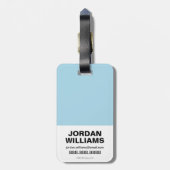 Suicide Squad Captain Boomerang Emoji Pattern Gepäckanhänger (Rückseite vertikal)