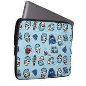 Suicide Squad Captain Boomerang Emoji Pattern Laptopschutzhülle (Vorne Rechts)