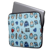 Suicide Squad Captain Boomerang Emoji Pattern Laptopschutzhülle (Vorderseite Links)
